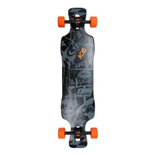 AOB  Longboard Zoll Black Shot 