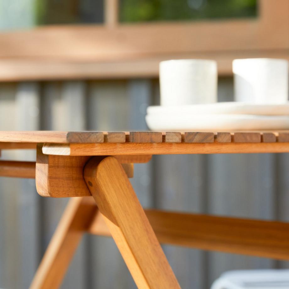 Tikamoon Table d'extérieur en bois d'acacia  