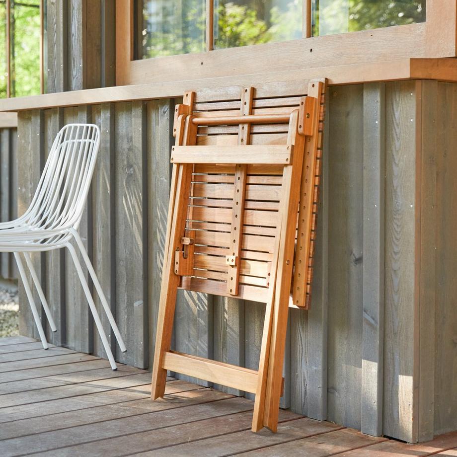 Tikamoon Table d'extérieur en bois d'acacia  