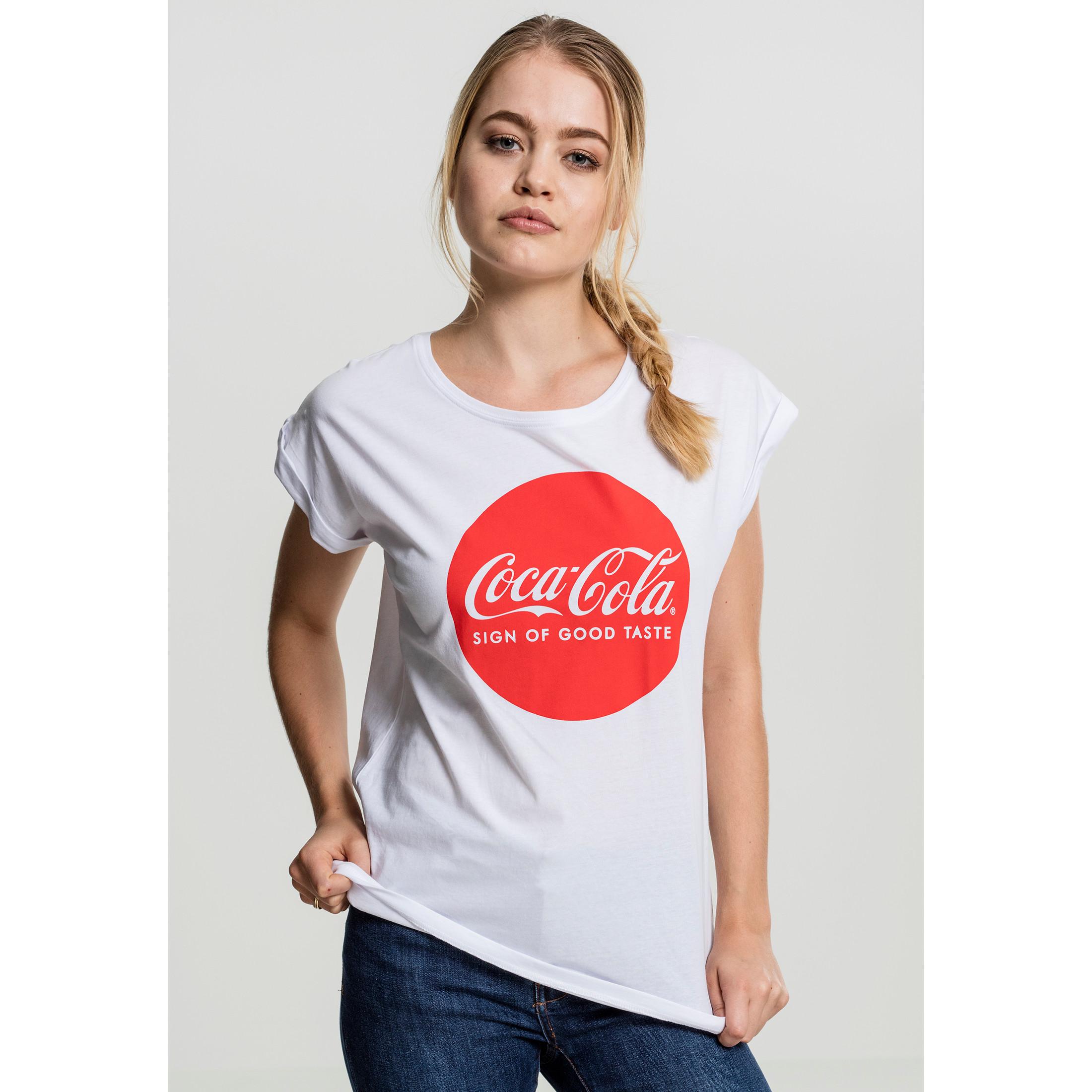 URBAN CLASSICS  t-shirt urban classic coca cola round logo 