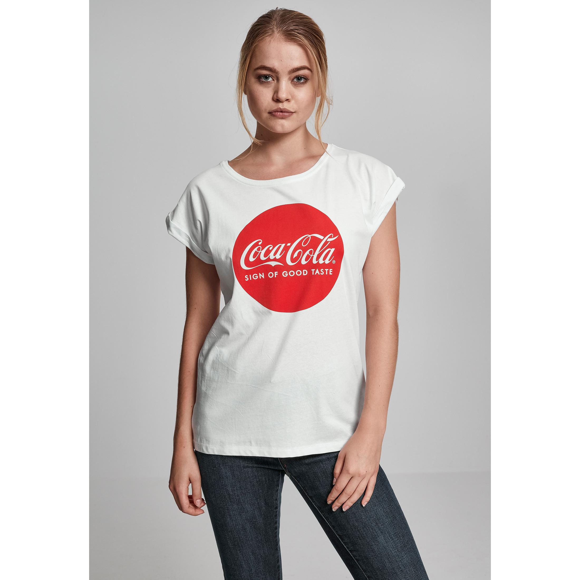 URBAN CLASSICS  t-shirt urban classic coca cola round logo 