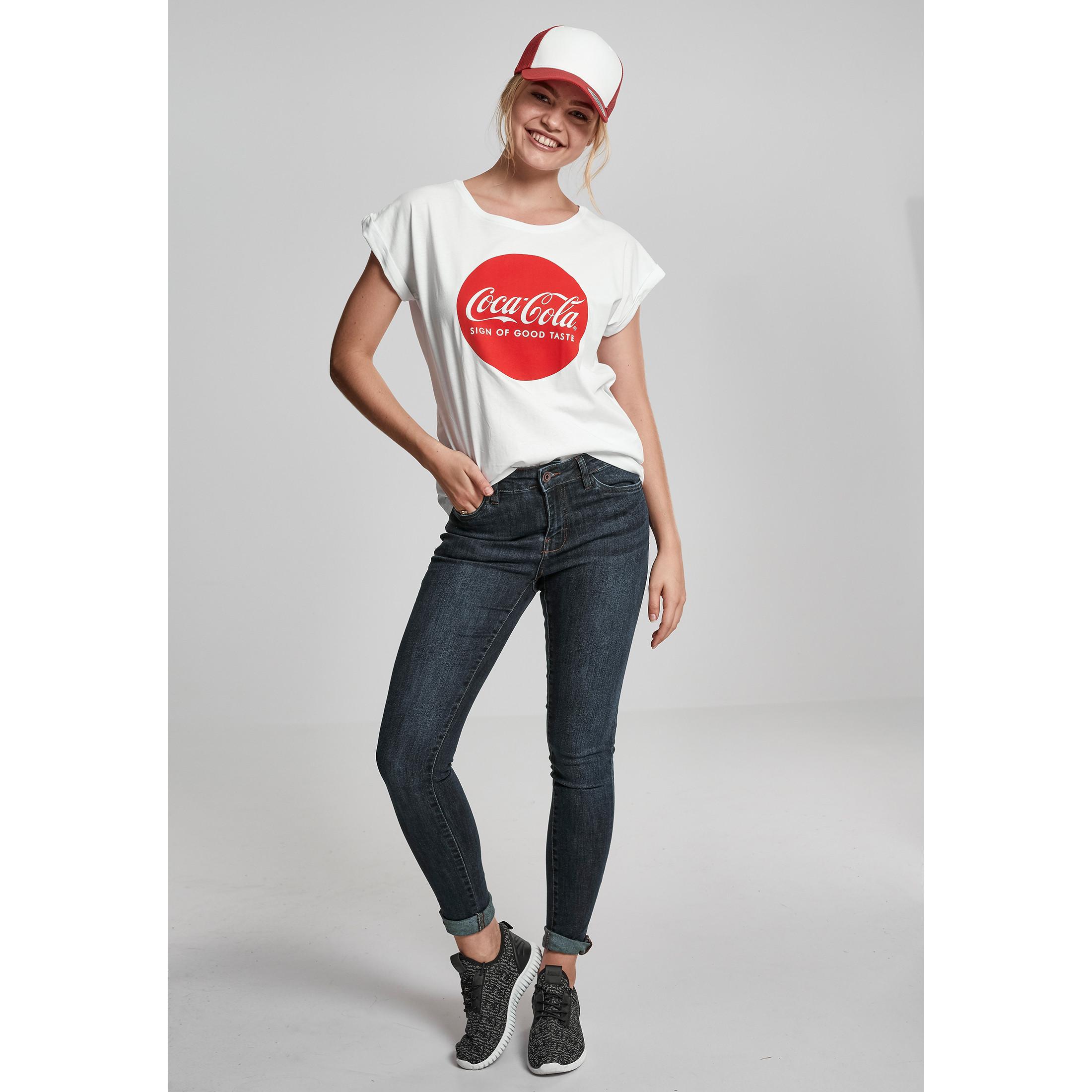 URBAN CLASSICS  t-shirt urban classic coca cola round logo 