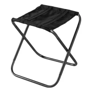 Sgabello pieghevole, Mini - Nero