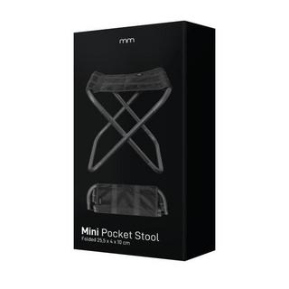 Mikamax Sgabello pieghevole, Mini - Nero  