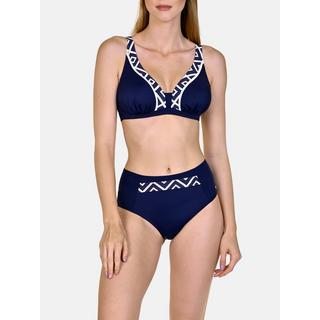 Lisca  Top costume da bagno con ferretto blu Costa Rica 