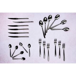 BJÖRN Besteck-Set  24 Teile KAJA - Schwarz  