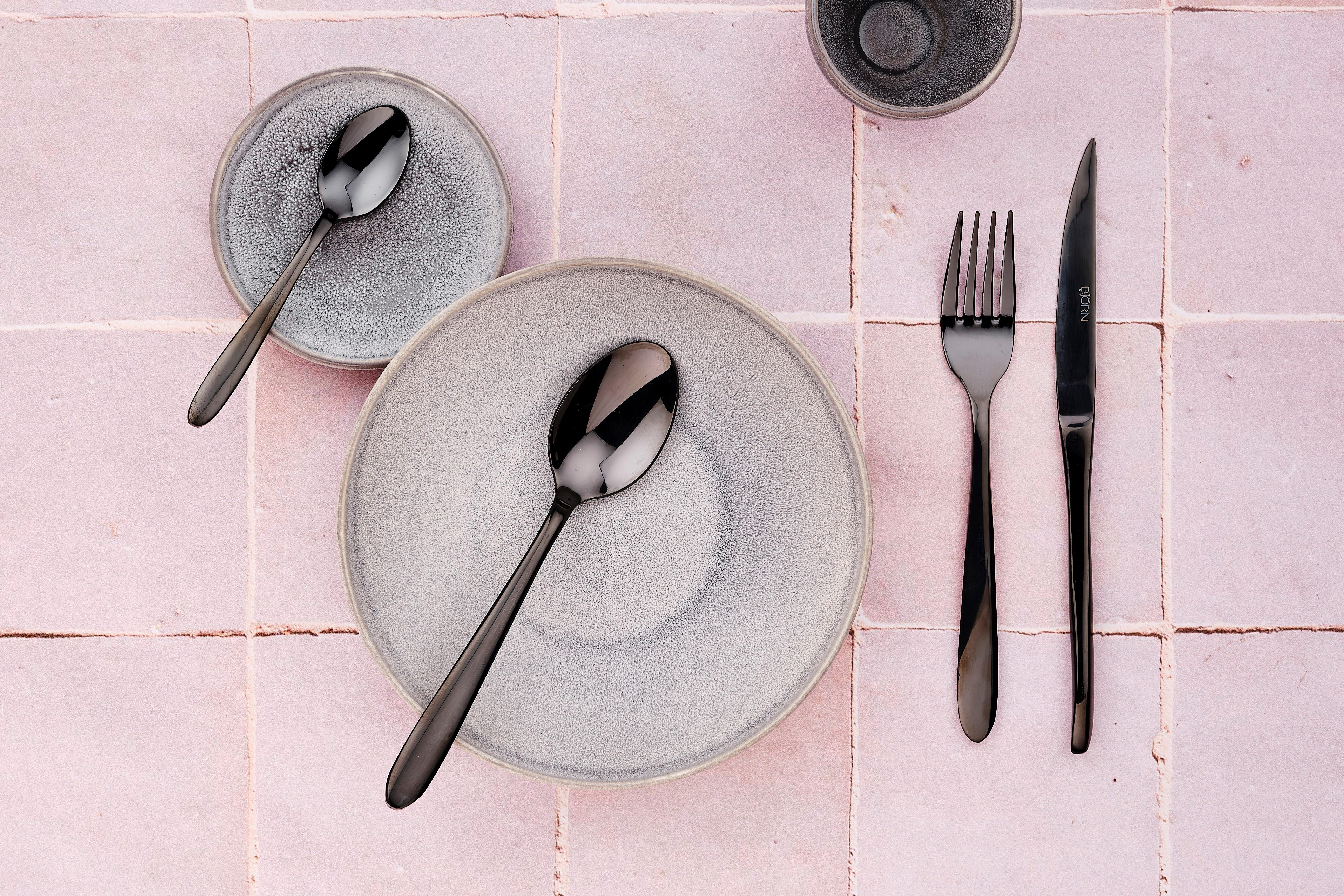 BJÖRN Besteck-Set  24 Teile KAJA - Schwarz  