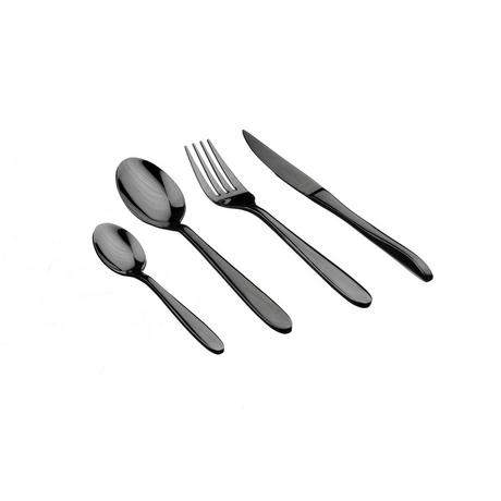 BJÖRN Besteck-Set  24 Teile KAJA - Schwarz  