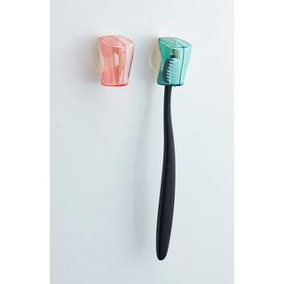 diaqua  Porta spazz. per i denti Basic blu & rosa fucsia 