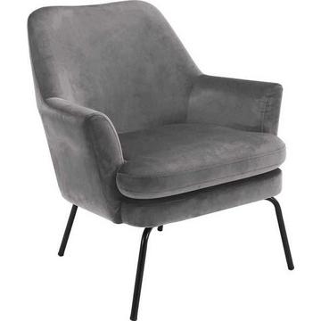 Chaise longue Belvédère gris foncé