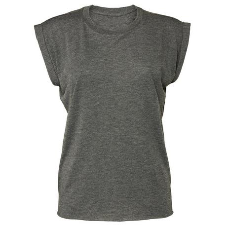 Bella + Canvas  MuscleTShirt, gerollte Ärmel 