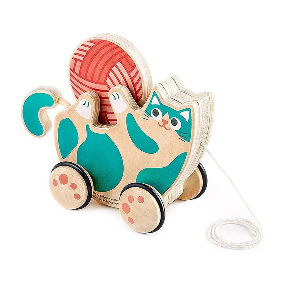 Kleinkind Rollendes Rassel-Kätzchen