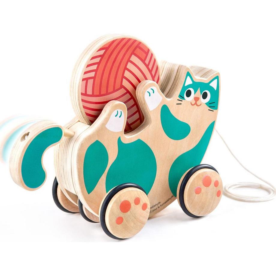 Hape  Kleinkind Rollendes Rassel-Kätzchen 