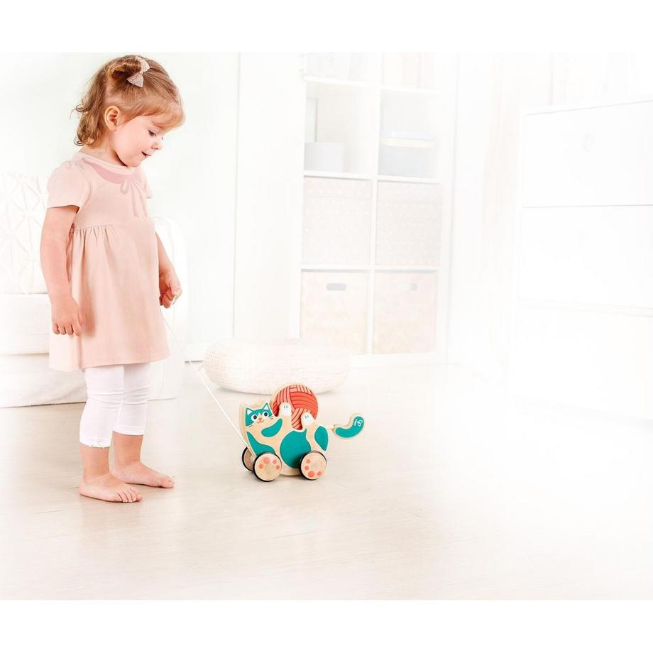 Hape  Kleinkind Rollendes Rassel-Kätzchen 