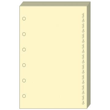 Recharges organiseur - Lignées - Tranche dorée - 9x15 cm - Recharge