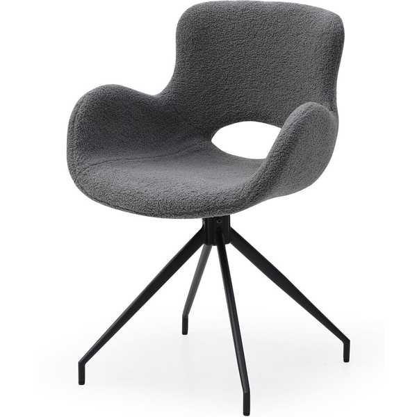 Image of Armlehnstuhl Cut-Out dunkelgrau Armlehnstuhl Cut-Out dunkelgrau