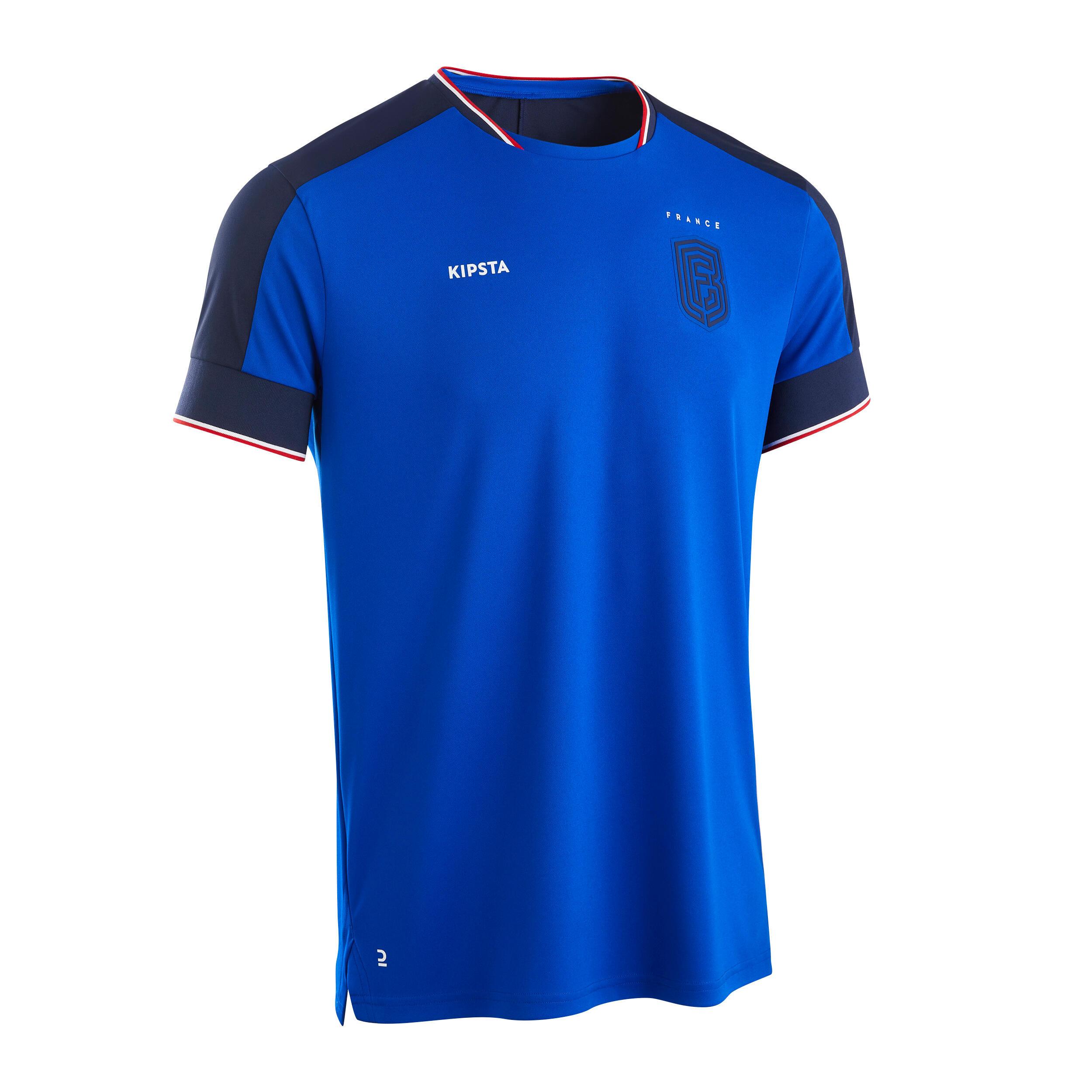 Image of Kurzarmtrikot - Ff500 Unisex Blau Bedruckt 52/2XL
