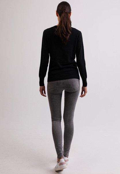 CASH-MERE.CH Kaschmir Rundhals Cardigan  