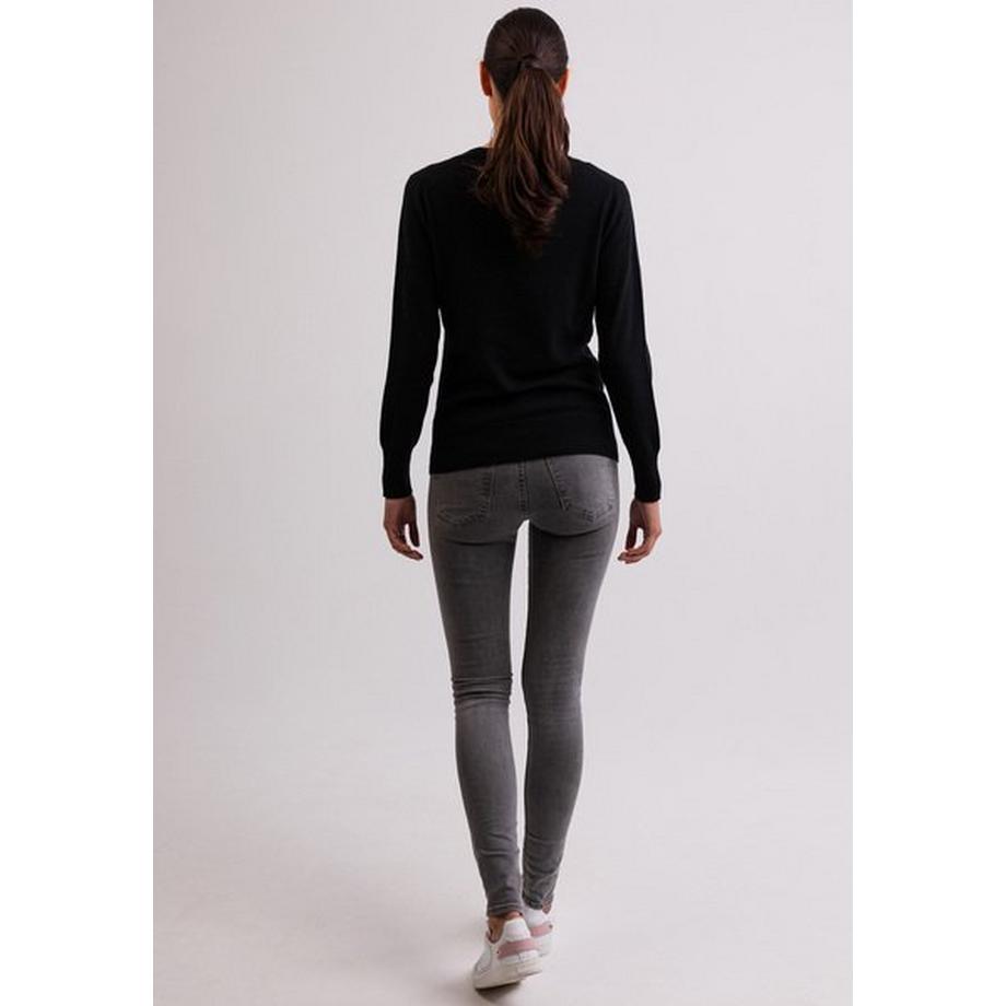 CASH-MERE.CH Kaschmir Rundhals Cardigan  