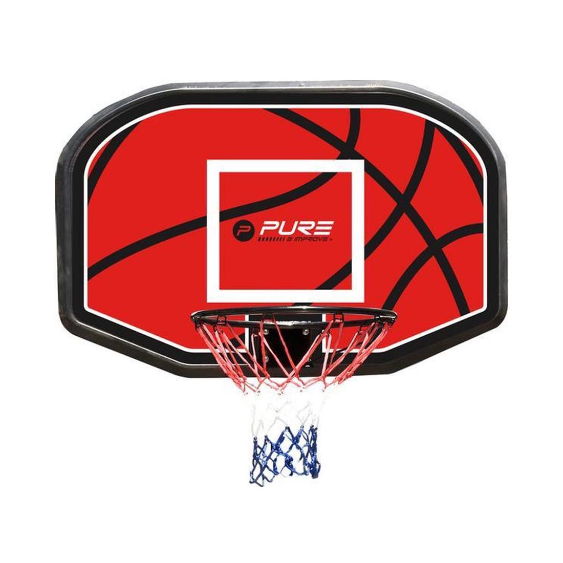 Pure2Improve  Basketballständer tragbarer 