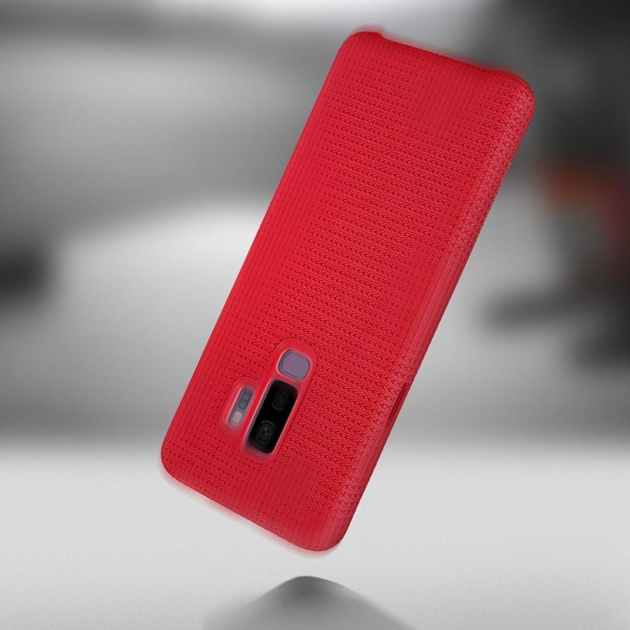 SAMSUNG Hyperknit Cover Hyperkni Galaxy S9 Plus Rosso 