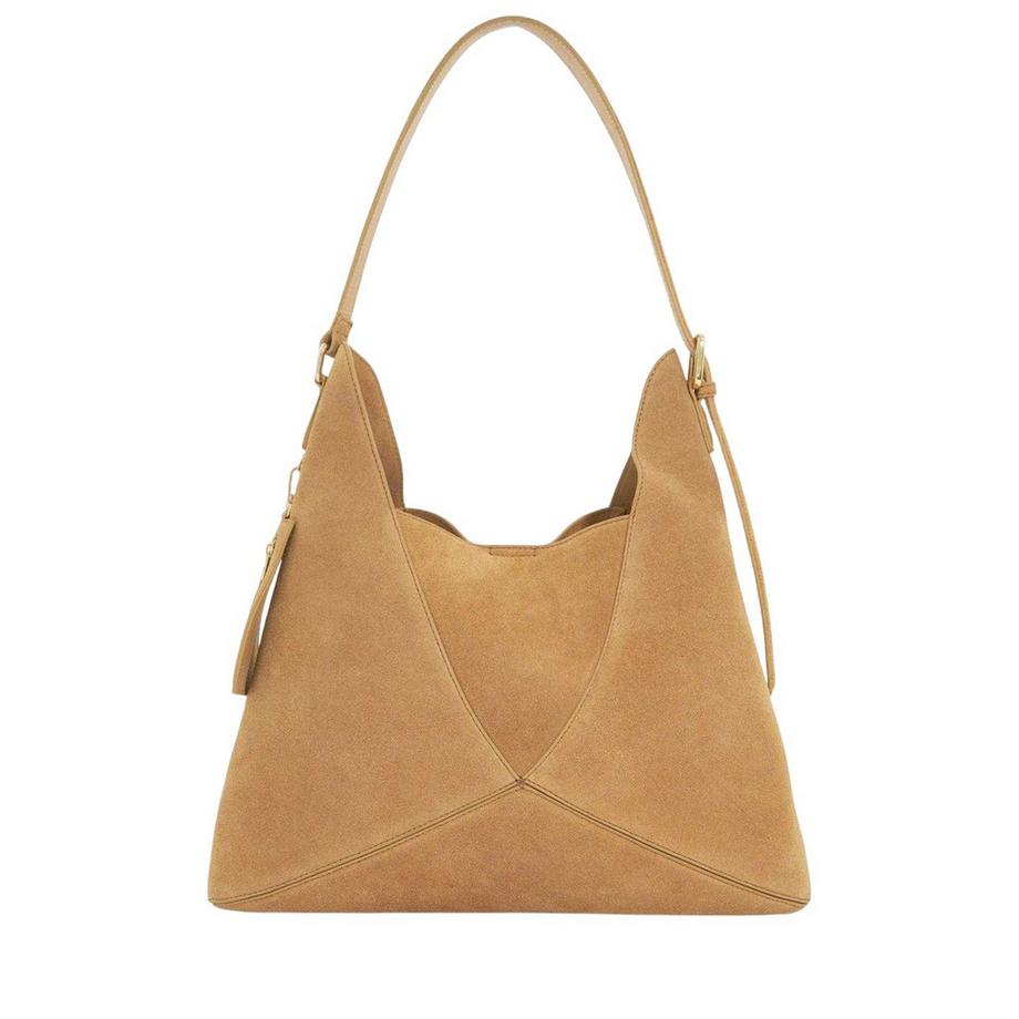 Dune London Borsa a Tracolla in Pelle Scamosciata  