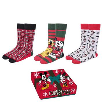 Disney Socken Weihnachten 3er-Pack 40-46