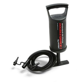 B2X Aufblasbare Matratze 191x137x25 cm mit Kolbenpumpe  