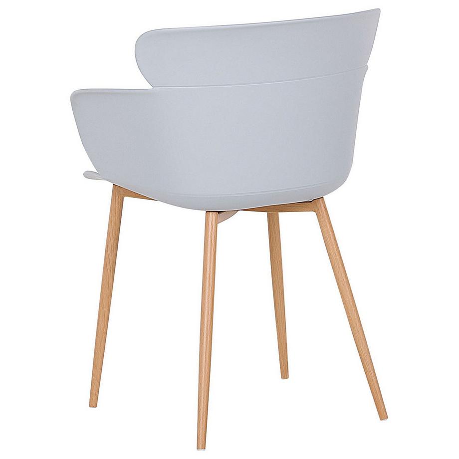 Beliani Set di 2 sedie da pranzo en Materiale sintetico Moderno SUMKLEY  