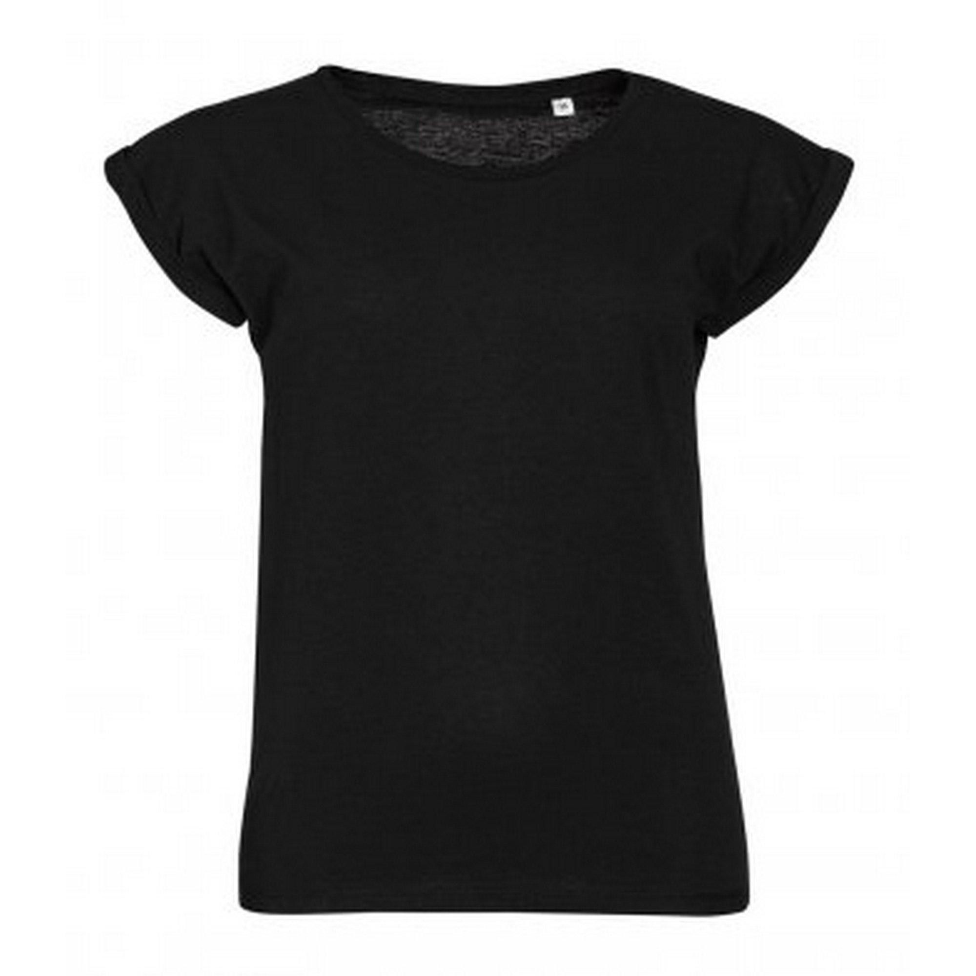 Image of Melba Tshirt, Kurzärmlig Damen Schwarz L