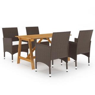 VidaXL Garten-essgruppe poly-rattan  