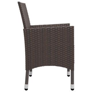 VidaXL Garten-essgruppe poly-rattan  