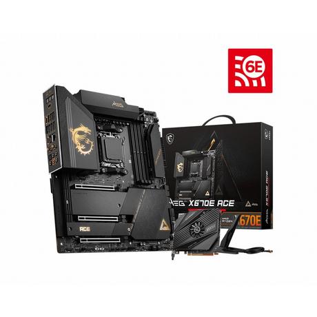 MSI  MEG X670E ACE Motherboard AMD X670 Buchse AM5 Erweitertes ATX 