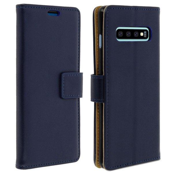 Avizar  Custodia Flip Galaxy S10 Blu notte 