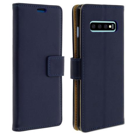 Avizar  Custodia Flip Galaxy S10 Blu notte 