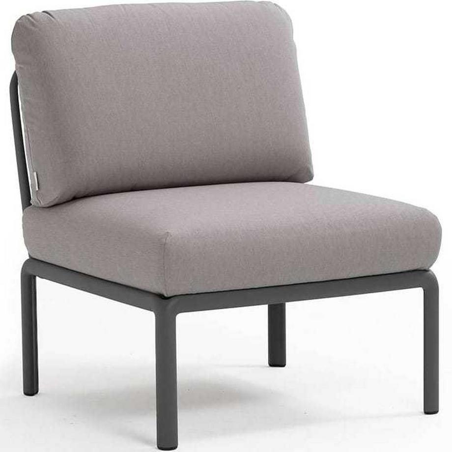 Salon de jardin komodo élément central anthracite