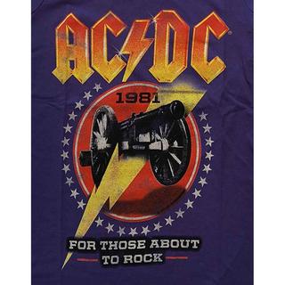 AC/DC  Tshirt FOR THOSE ABOUT TO ROCK ´81 