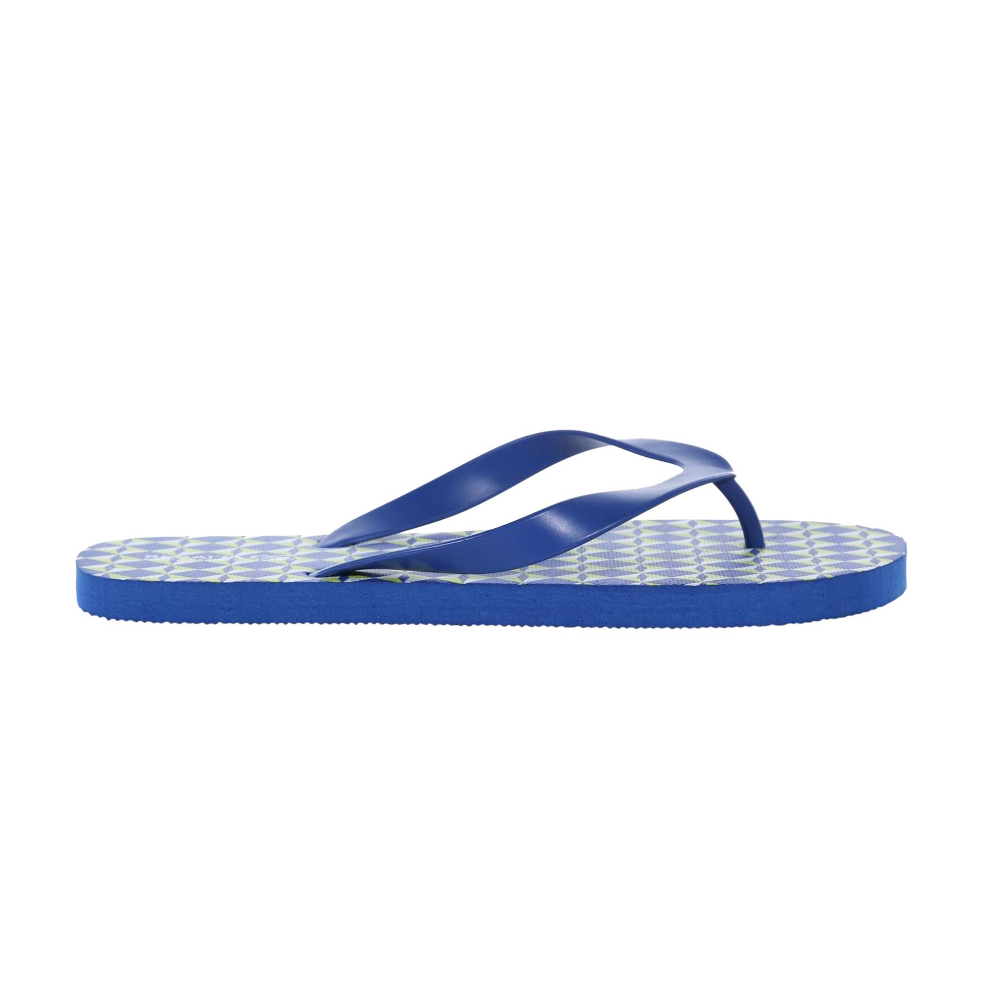 Image of Flipflops Bali, Geometrisches Design Herren Blau 43