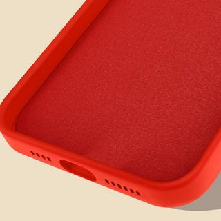 Avizar  Cover MagSafe per iPhone 13 Pro rossa 