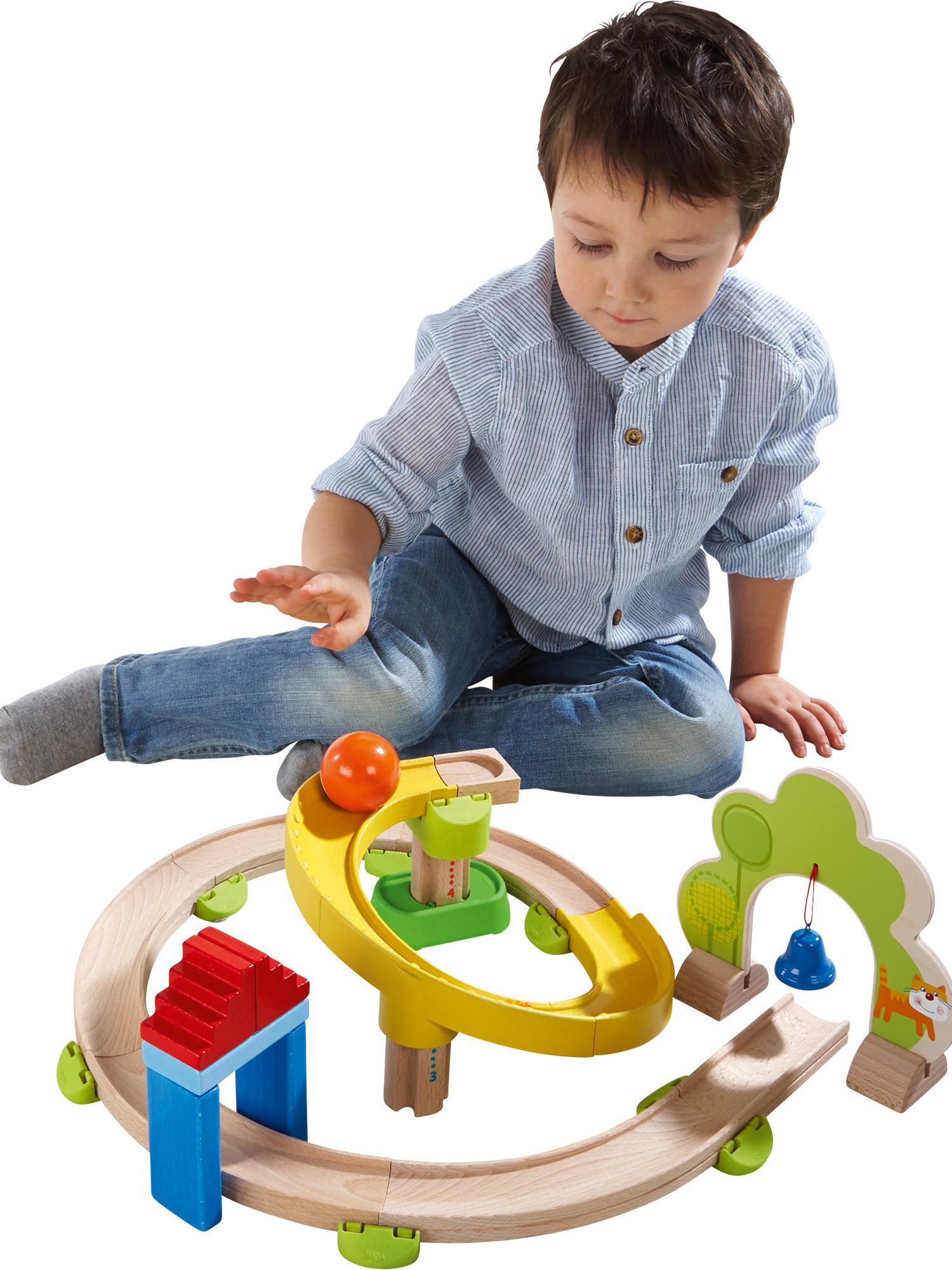 HABA  HABA Kullerbü Toboggan - Boîte de base - Serpentin 