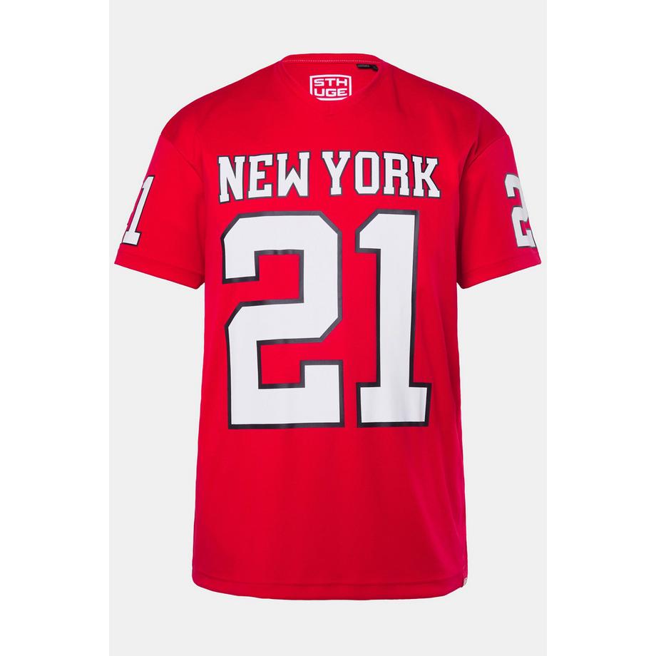 Sthuge T-shirt Oversized Maniche Corte Stampa Football  