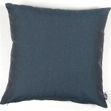 Coussin déco jardin passe-partout denim