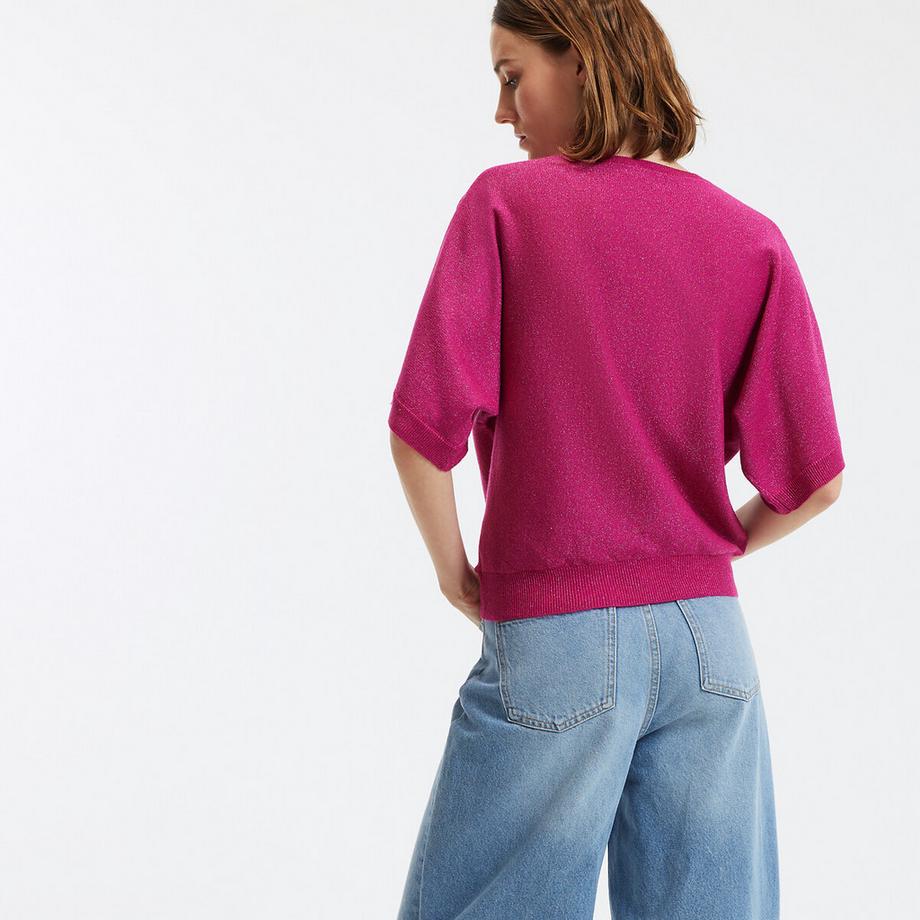 La Redoute Collections Feinstrickpullover Glitzeroptik  