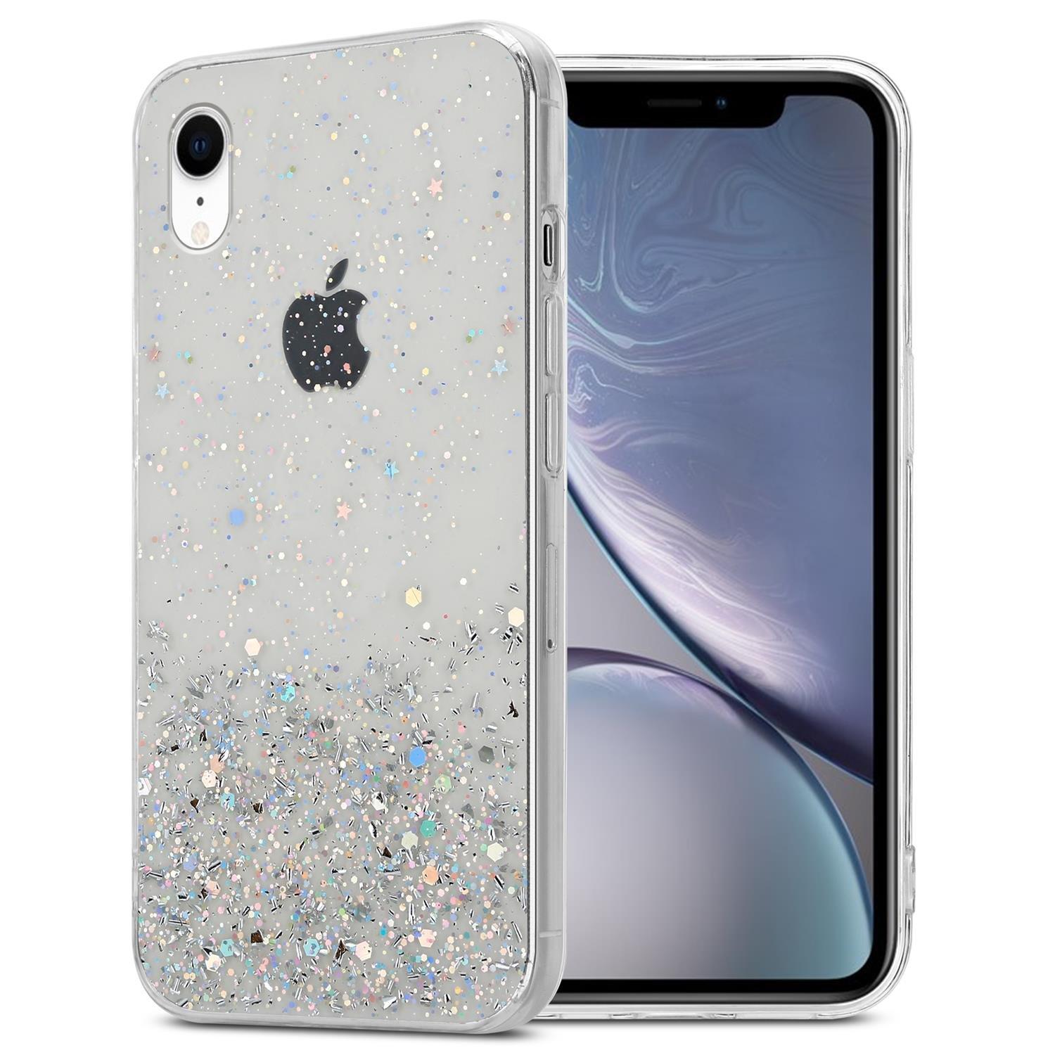 Image of Hülle für Apple iPhone XR TPU Silikon mit funkelnden Glitter