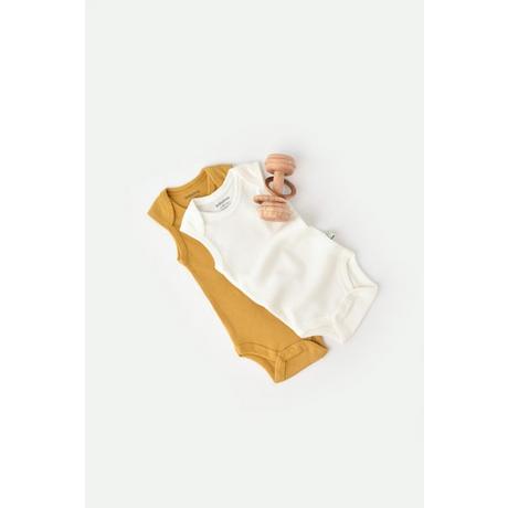 BabyCosy Organic  Body, sans manches, 2 Pack 