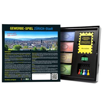 Brettspiel ZÜRICH Stadt (Deutsch)