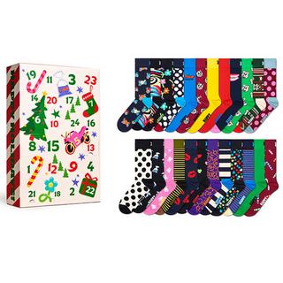 Happy Socks HappySocks Adventskalender 24 Days of Holiday Socks 36-40  