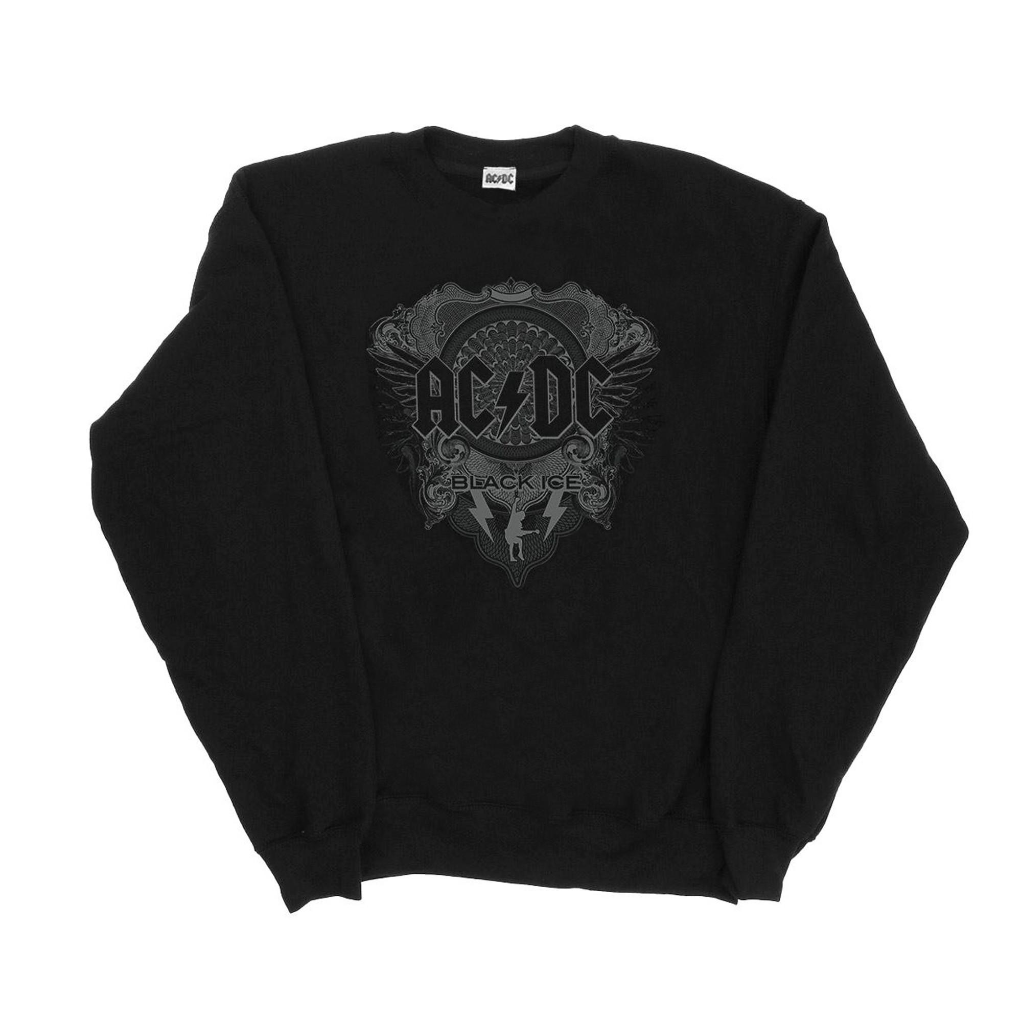 Image of Acdc Black Ice Sweatshirt Damen Schwarz M