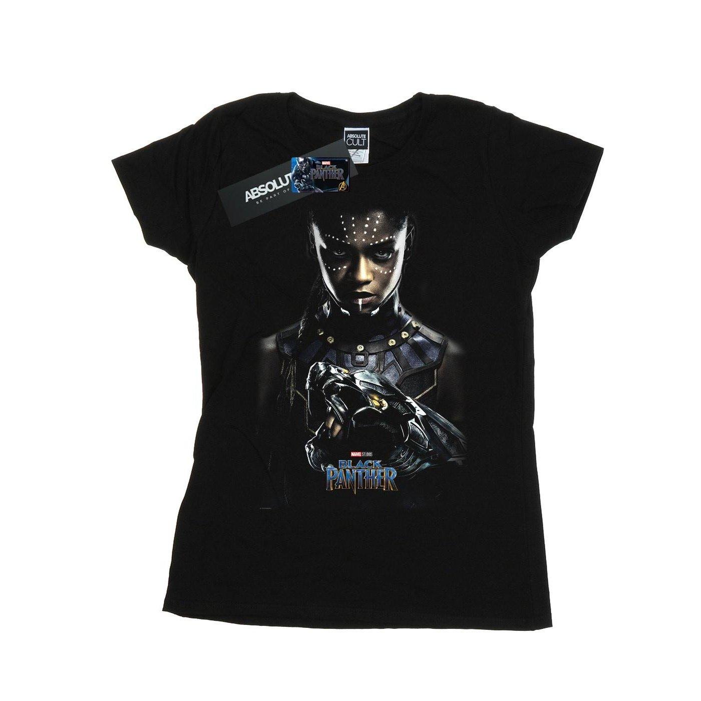 Image of Black Panther Shuri Poster Tshirt Damen Schwarz XL