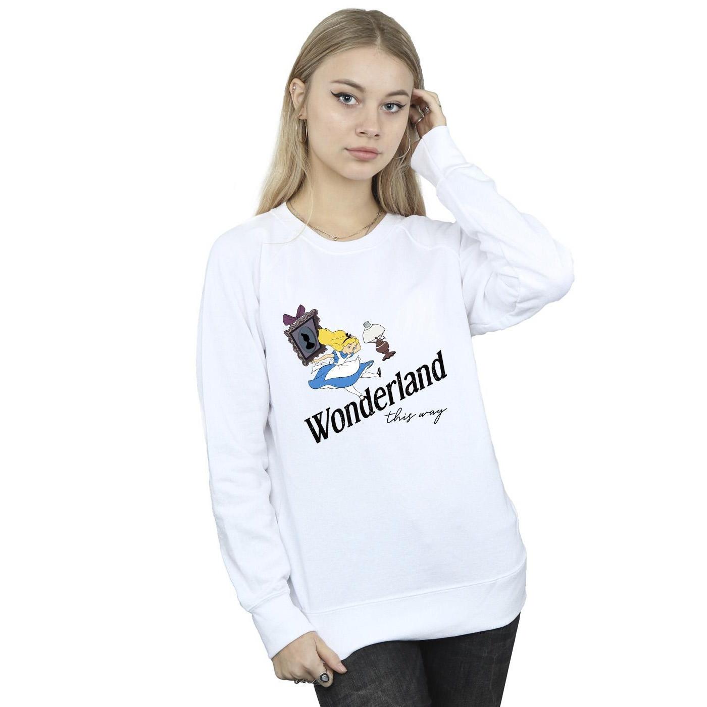 Disney  Sweat ALICE IN WONDERLAND THIS WAY 